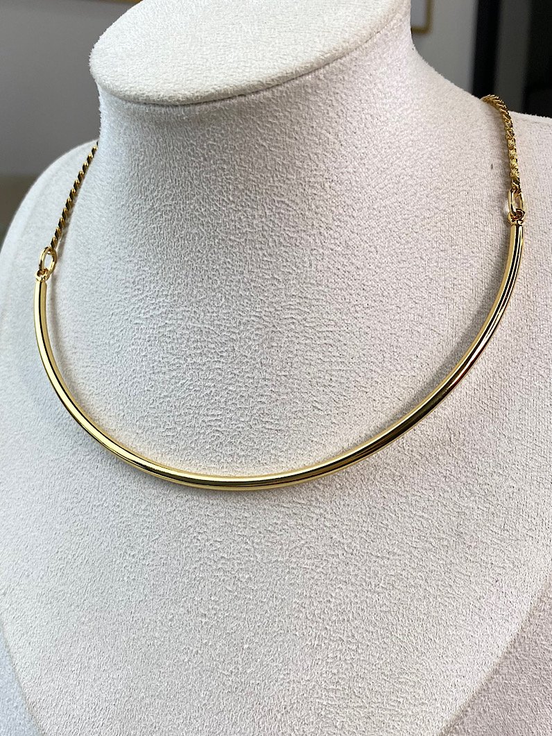 Colar Choker Aro Liso