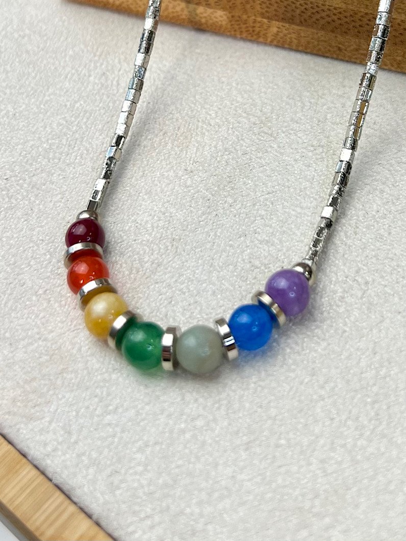 Colar Choker Canutilhos 7 Chakras