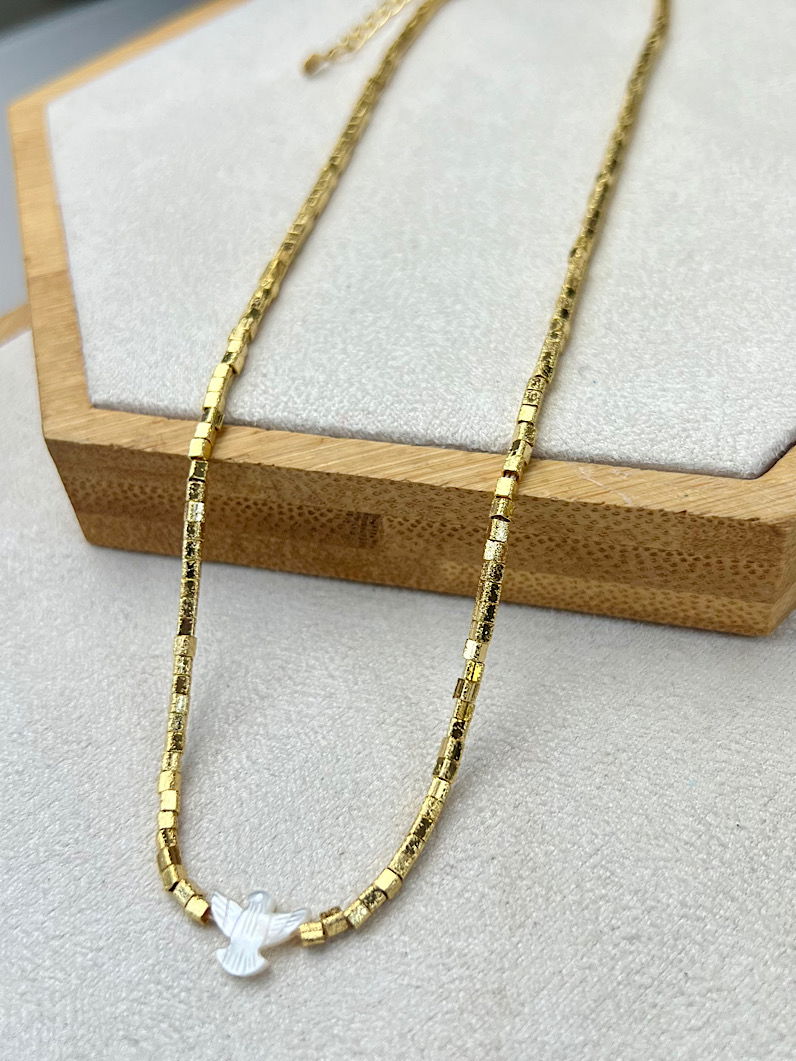 Colar Choker de Canutilhos Espirito Santo