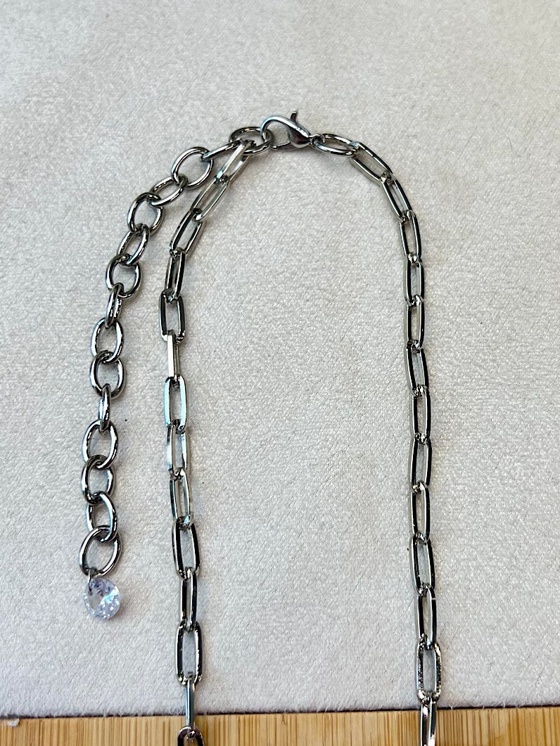 Colar Choker Lais Corrente Cartier e Zircônia