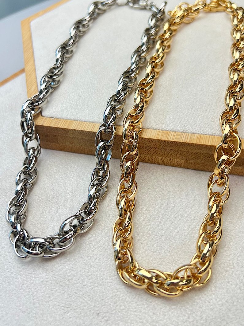 Colar Choker Rosi Corrente Baiana