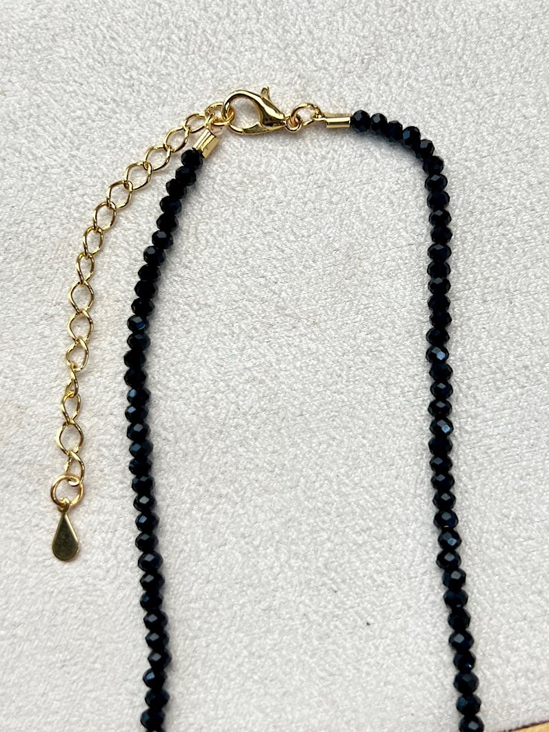 Colar Choker Sthe Pérola de Água Doce Dourado