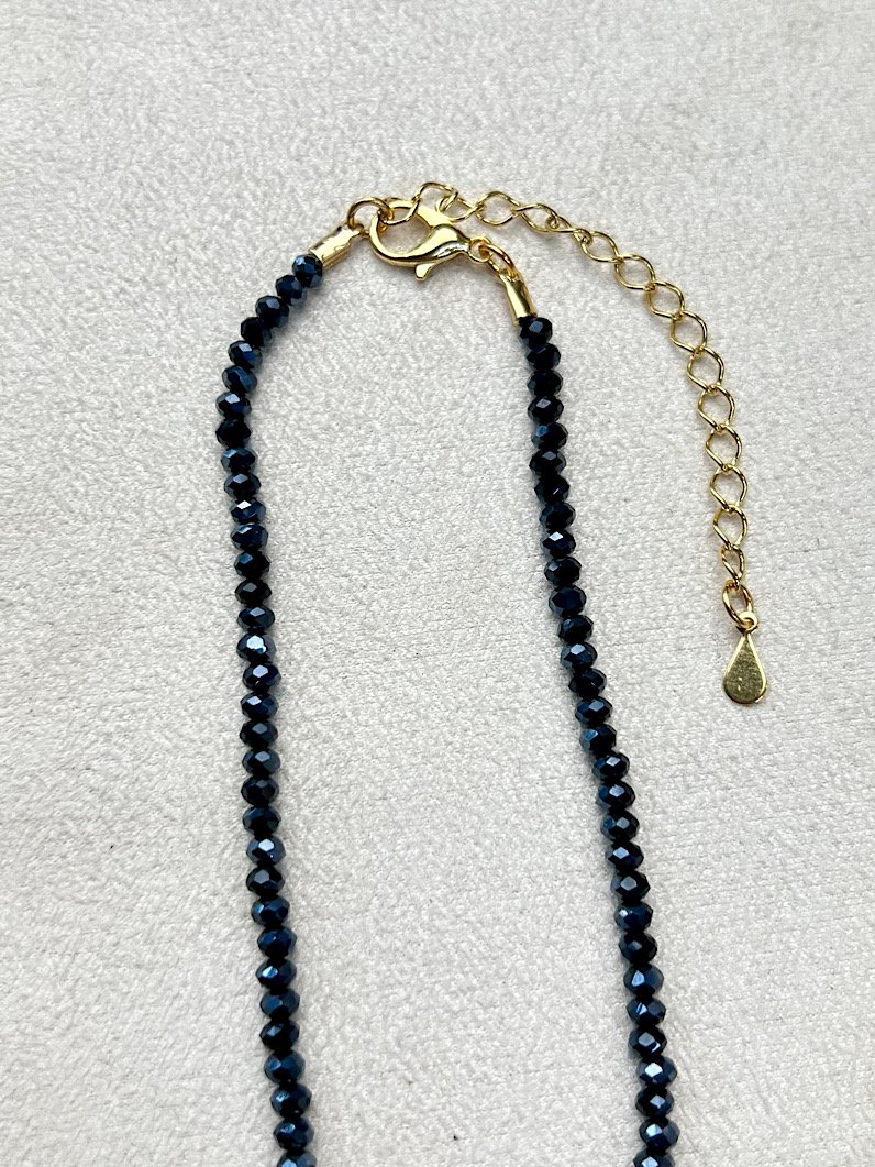 Colar Choker Sthe Pérola de Água Doce Dourado