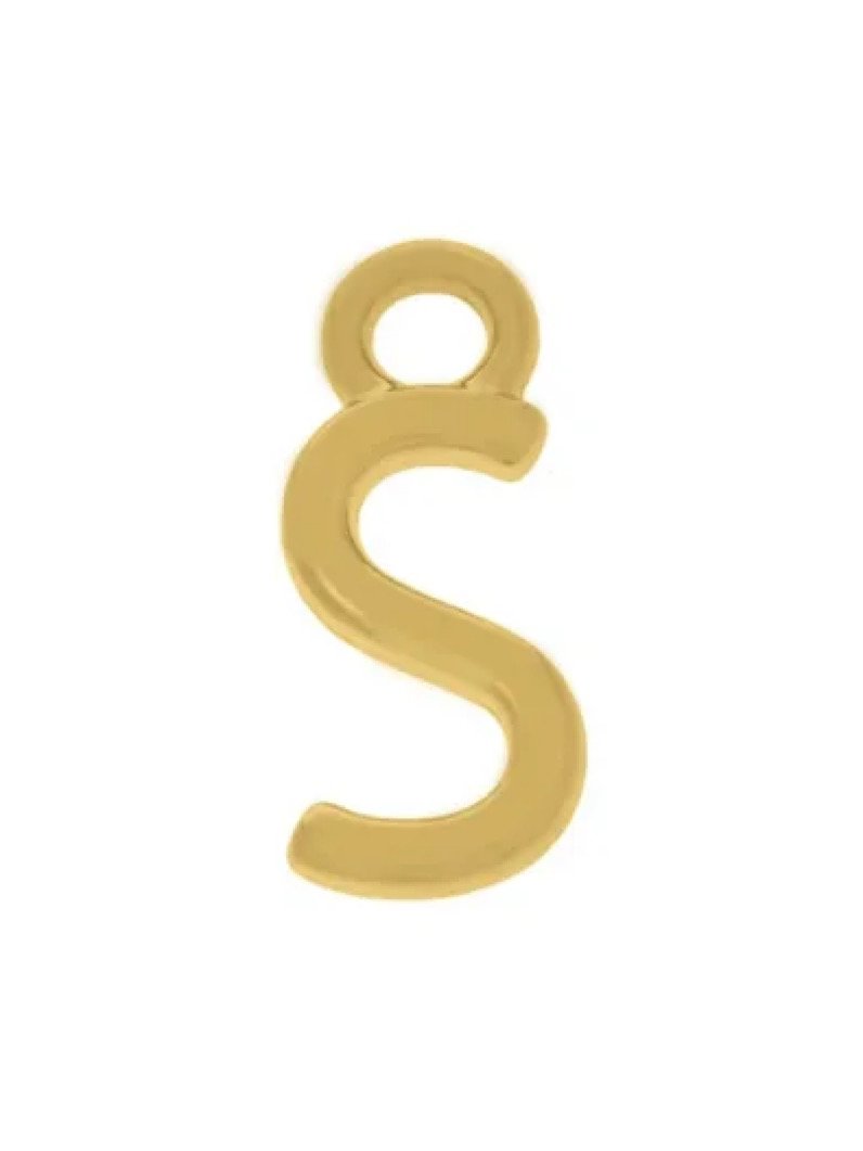 Colar Corrente Veneziana Letra Inicial Dourada