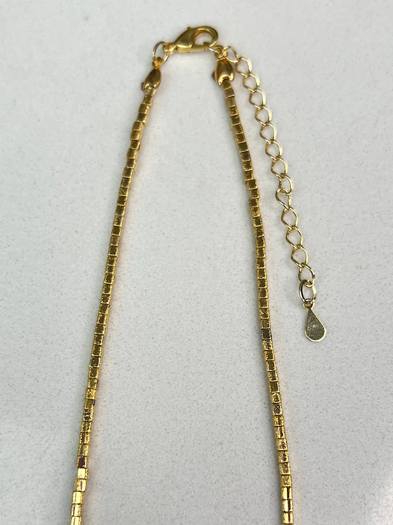 Colar de Pérola e Canutilhos Pingentes Filhos Personalizado