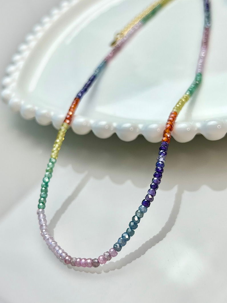 Colar Nara Zircônias Rainbow