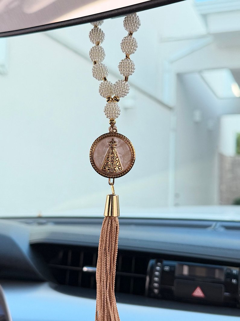 Enfeite Nossa Senhora Aparecida para Carro ou Porta