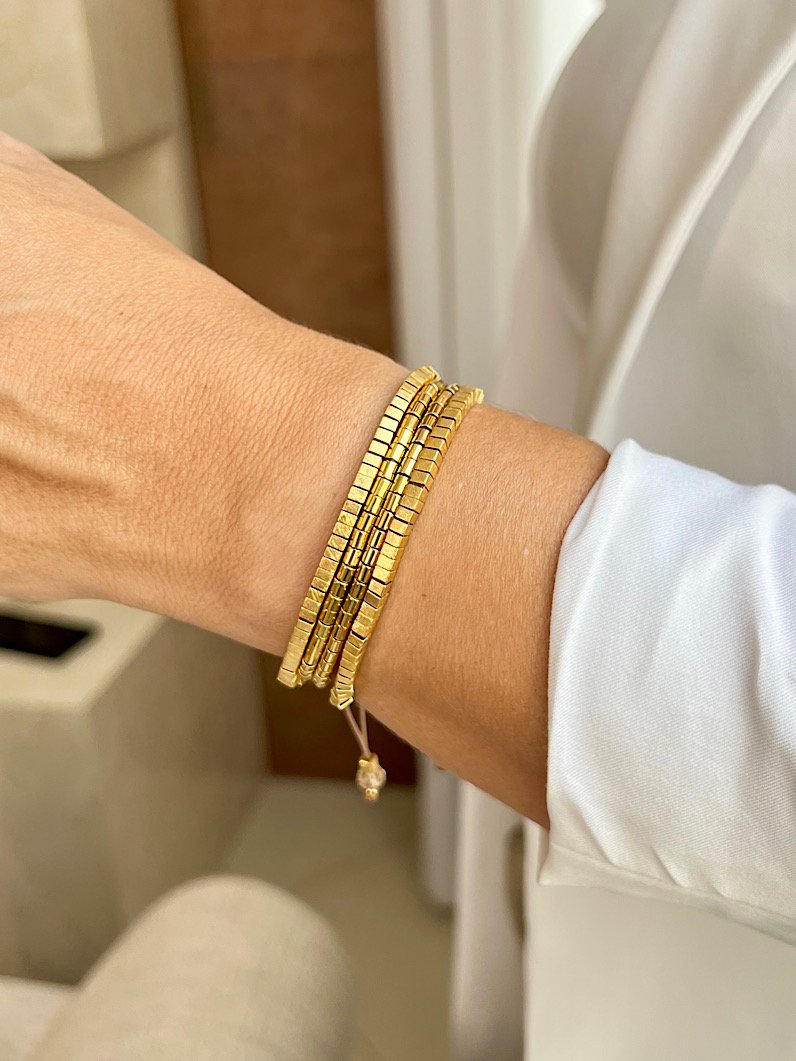 Kit 3 Pulseiras Ajustáveis Nossa Senhora Marinho