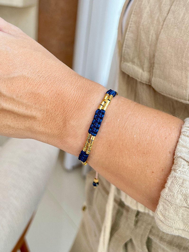 Kit 3 Pulseiras Ajustáveis Nossa Senhora Marinho