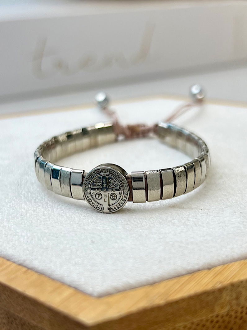 Pulseira Ajustável Pecinhas São Bento