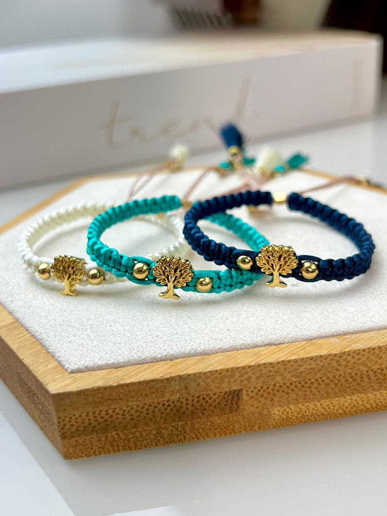 Pulseira Ajustável Zara Árvore da Vida Dourado