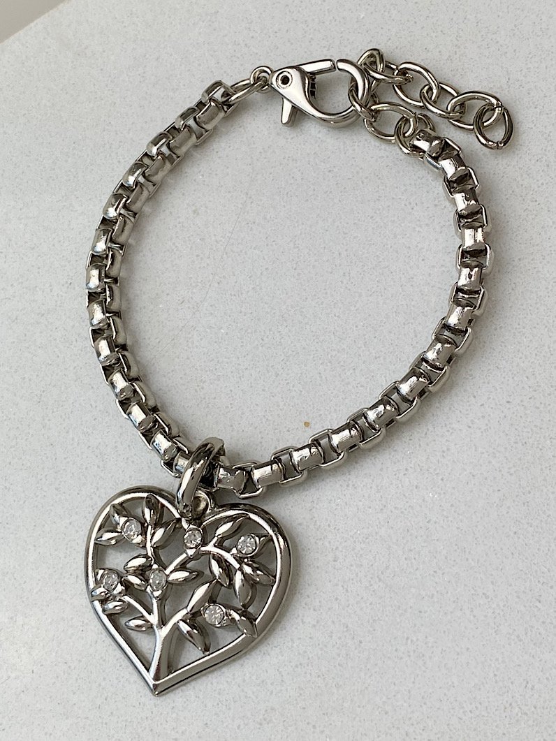 Pulseira Elis Coração Árvore da Vida