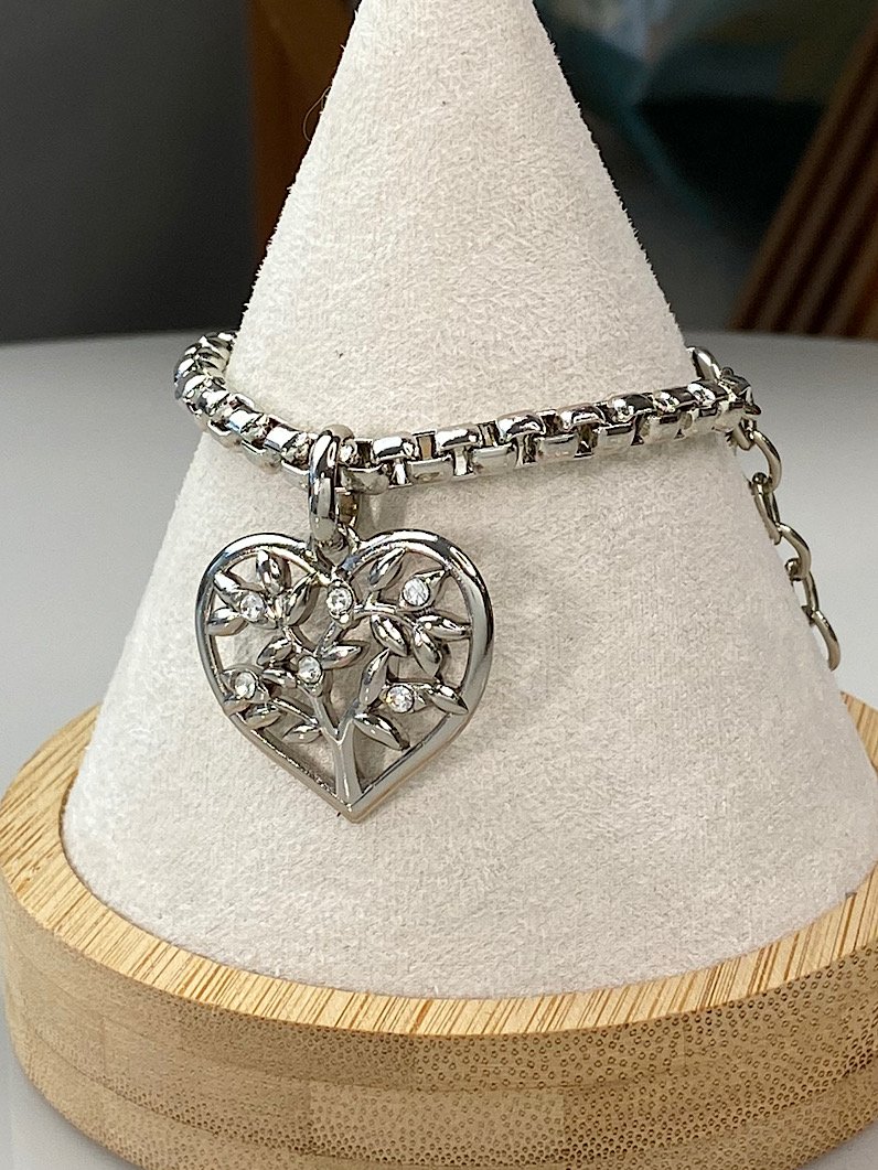 Pulseira Elis Coração Árvore da Vida