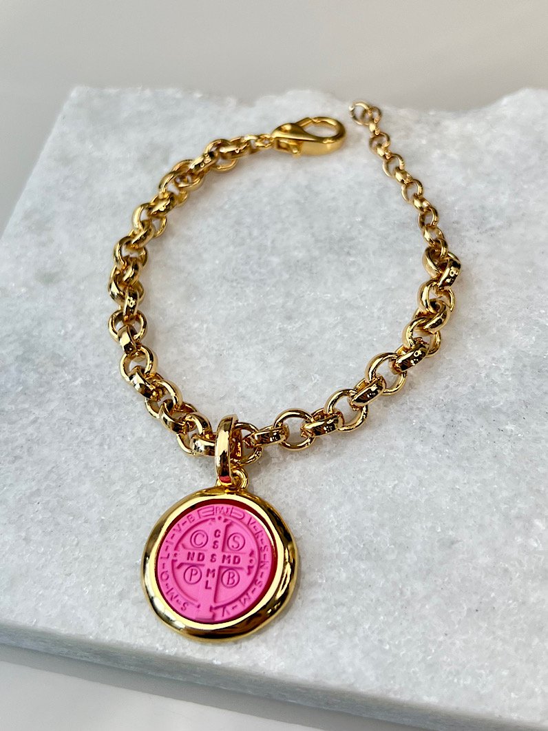 Pulseira Elisa São Bento Dourada