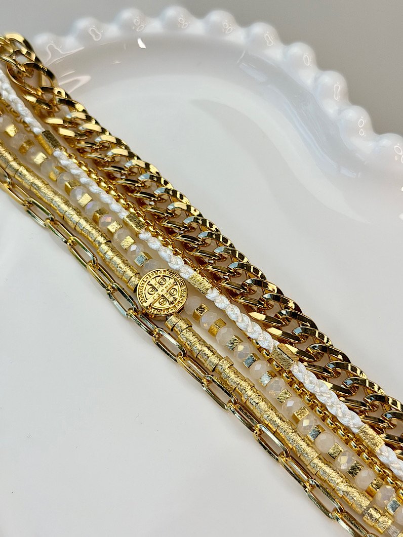 Pulseira Imã Bruna São Bento Branca