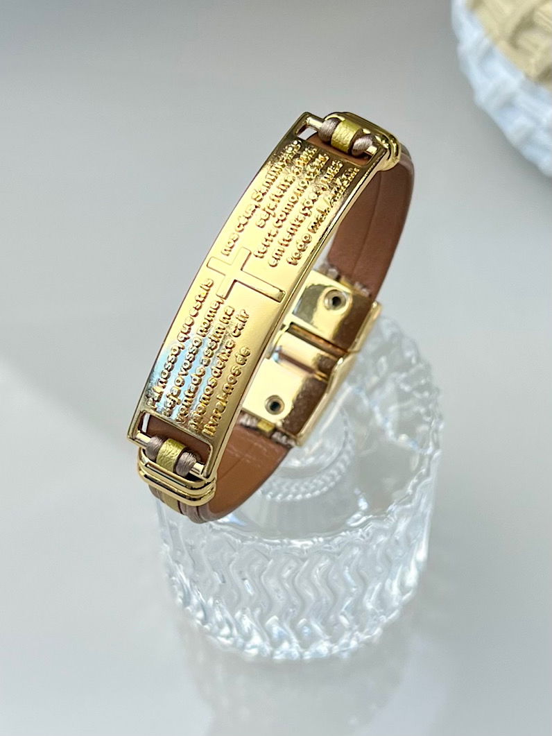 Pulseira Imã Camila Oração do Pai Nosso