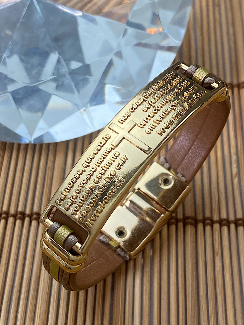 Pulseira Imã Camila Oração do Pai Nosso