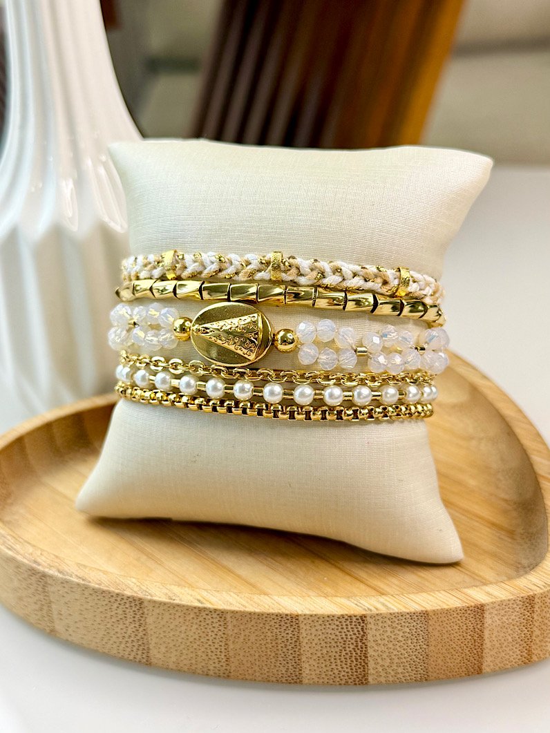 Pulseira Imã Graça Pingente Nossa Senhora