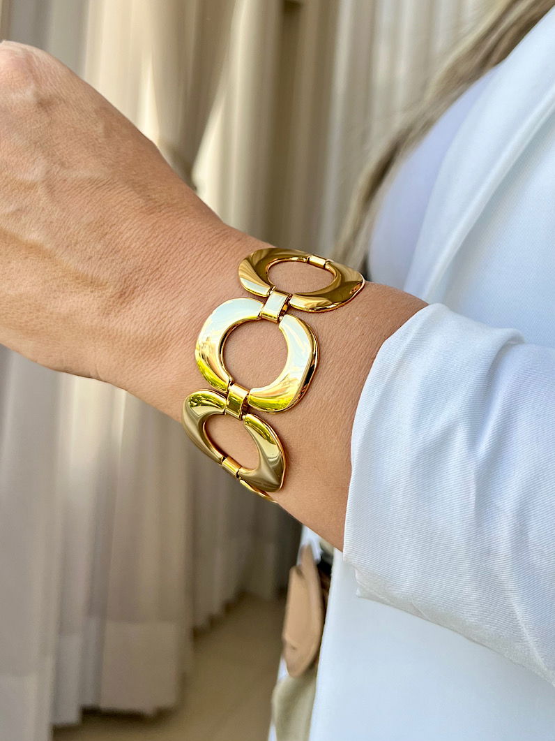 Pulseira Imã Katia Bracelete de Elos