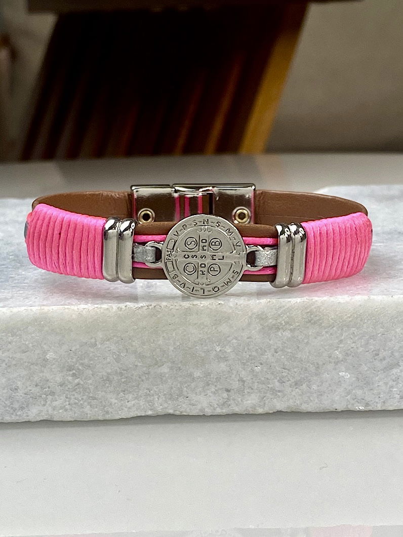 Pulseira Imã Lena São Bento Prata