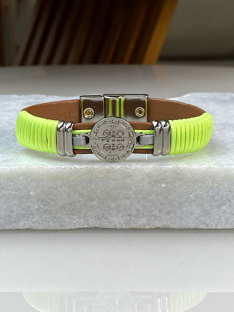 Pulseira Imã Lena São Bento Prata