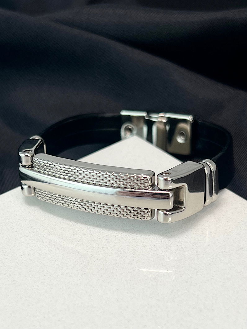 Pulseira Imã Ravi Articulada Prata