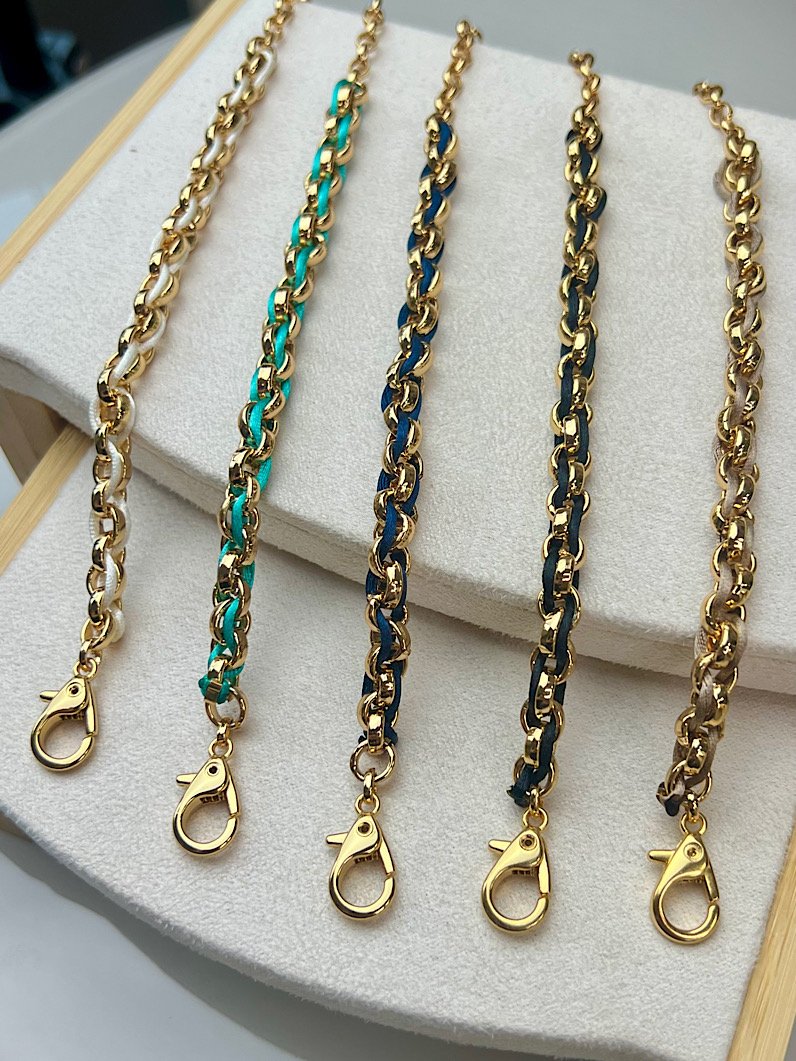 Pulseira Naomi Elo Português de Fio Dourado